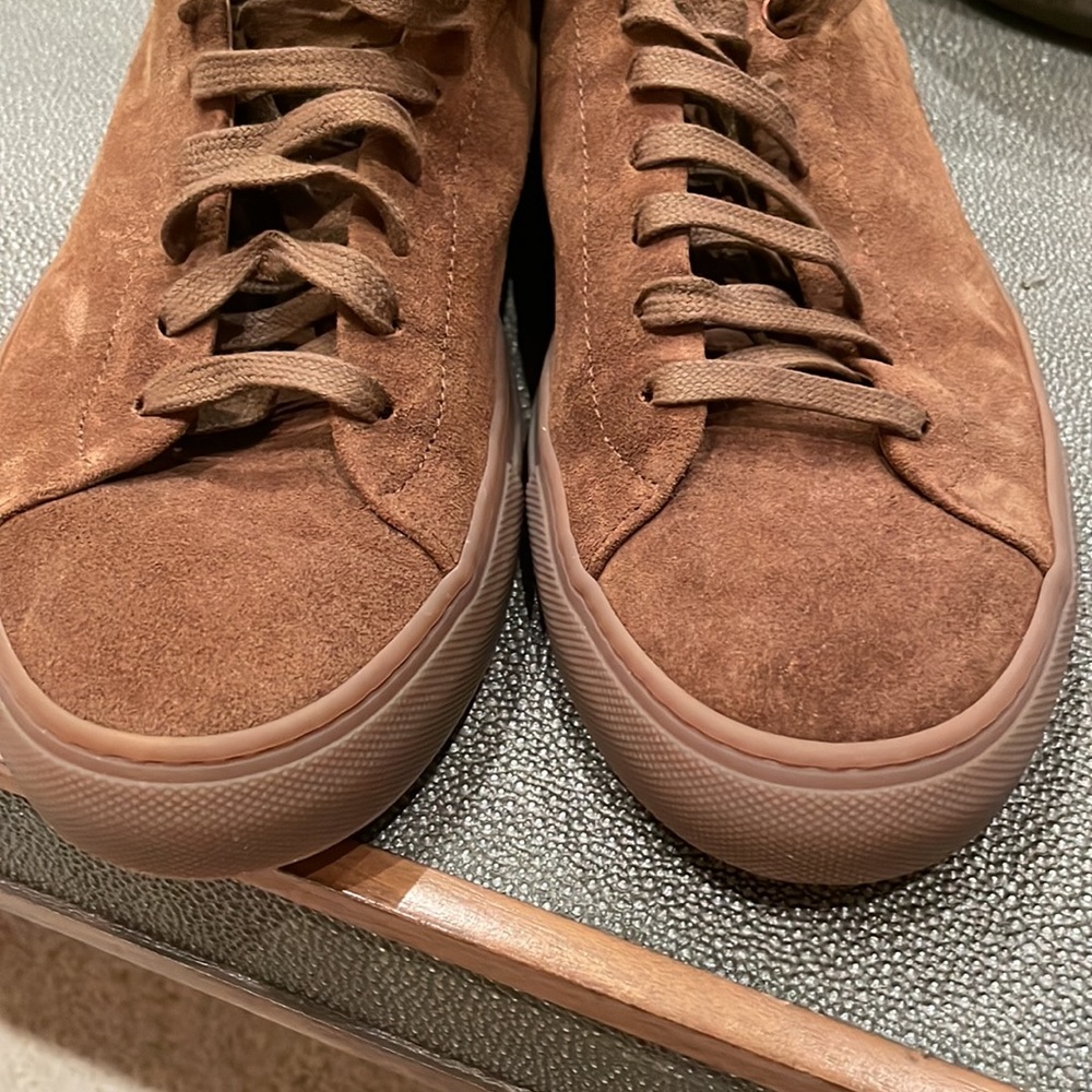 Good Man Brand Brown Suede Sneakers - Picture 3 of 5